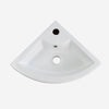 Bathroom Cloakroom Vanity Ceramic Wash Basin Sink Countertop / Wall Mount Modern