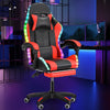 Gaming Chair with RGB LED illuminat Ergonomic Computer Swivel Office Chair Hllae