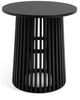 Habitat Jericho Side Table - Black | Modern Nightstand Bedside End Table Small