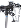 Hydraulic Transmission Jack 1100lbs 0.5 Ton 360° Swivel Wheels For Car Lift Blue