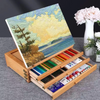 Desktop Easel Wooden 3-Drawers Storage Box Easel Portable Artist Drawer Easel