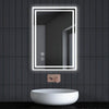 LED Bathroom Mirror Demister With Shaver Socket Bluetooth Vertical&Horizontal