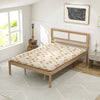 Futon Mattress Floor Roll Up Mattress Tatami Mat Washable Cover with Carry Bag