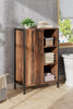 Bathroom Cabinet Shelf Cupboard Bedroom Storage Unit Brown Wooden Furniture