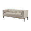 Dusk Madison Stone Grey Weave 3 Seater Sofa RRP £759