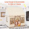 Kids Play Tent Indoor Children Playhouse Toddler Playroom Tent with Star Lights