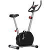 Stationary Exercise Bike 8 Level Magnetic Resistance Heart Rate Sensor Wheels