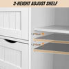 Bathroom Cabinet Shelf Cupboard Storage Drawer Shelve Organizer Rack Mirror Door
