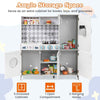 Kitchen Accessory Playset Kids Wooden Play Kitchen Toy Set w/ Ice Maker