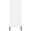 Gecheer Kitchen Cabinet Modern Kitchen Storage Cupboard Bathroom Living H3W4