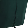 2X Green Velvet Bar Stools Kitchen Breakfast Stool Footrest 65 cm Padded Seat
