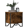 Bedside Cabinets 2 pcs Smoked Oak 40x30x40 cm Engineered Wood UK