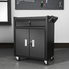 Steel Chest Tool Cabinet Wheeled Garage Tool Box Workshop Drawer Cabinet Cart