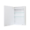 Dimmable LED Bathroom Mirror Cabinet Touch Switch Antifog Demister Shaver Socket