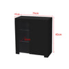 Multi-type Modern High Gloss Bedside Table Storage Drawer Nightstand Cabinet LED