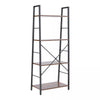 Ladder Shelf Bookshelf 4-Tier Shelving Plant Stand Cabinet Storage Cupboard Rack