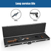 Portable Long Lockable Gun Case Large Hard Rifle Case Shotgun Storage Lock Box