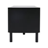 Industrial TV Table Wood TV Stand Console Cabinets Sliding door for Living Room