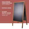 100cm Wood A-Frame Blackboard Chalkboard Cafe Bar Pub Promotion Menu Sign Board