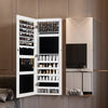 Wooden Wall Mounted Multi-Layer Shelf Jewelry Storage Cabinet, 370mm x 1100 mm