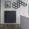 Electric Panel Heater Aluminum Radiator Wall Mounted Bedroom Heating Smart Timer