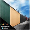 PVC Bamboo Slat Garden Fencing Panel Privacy Screening Balcony Sun Shade Screens
