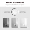 Bathroom LED Mirror with Demister|Clock Display|Dimming Function|3 Colors Lights