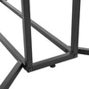White Dining Table With Black Metal Legs Dining Room Furniture Rectangle Table