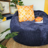 Waffle Slouchbag Adult Bean Bag Chair - Home Lounge & Bedroom Decor - 80 x 110cm