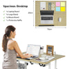 Mobile Standing Desk Laptop Computer Cart Portable Height Adjustable Workstation