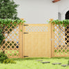 Privacy Wooden Garden Gate Pedestrian Fence Gate Porch Decorative Fence Panel