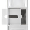 Free Standing White Toilet Paper Roll Holder Stand Bathroom Storage Cabinet Unit