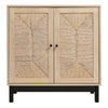 Sideboard Storage Buffet Cabinet with 2 Doors Shelf Dining Room Wooden Cupboard