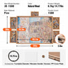 VEVOR 1500 Piece Puzzle Board Drawer Cover Portable Wooden Jigsaw 32.7"x24.6"