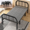 Steel Folding Bed Guest/Student/Hotel/Hospital Office Camping Cot Head&Footboard