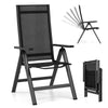 Patio Folding Chairs Lightweight Outdoor Dining Chairs Reclining Chair