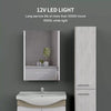 Illuminated LED Bathroom Mirror Cabinet Demister/Sensor/Bluetooth/Clock IP44