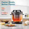 Electric Pressure Cooker 5.7L, 50 Recipes, 9-in-1 Multi Cooker, Steamer,