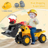 Kids Ride On Bulldozer Toy Car Children Pretend Play Truck with Storage