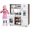 Kids Pretend Play Kitchen Toy Set Children Kitchen Playset with Storage