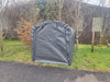 Garden Storage Shelter Bike Shed Log Store Bicycle Tent L: 2.2 xW: 1.55 xH: 1.6m