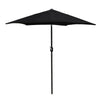 4 Size&5 Color Patio Parasol Sunshade Outdoor Canopy Tilt Crank Garden Umbrella