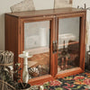 Vintage Wooden Wall Mounted Floating Storage Shelf Unit Display Cabinet Cupboard