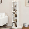 6 Tier Bookcase with Shelving Unit for Storage Bookshelf Living Room Office