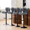 Adjustable Swivel Bar Stools Set of 2, Barstools for Counter Bar, Dinning Room