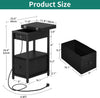 Side Table w/Storage Drawer End Coffee Tables Living Room Sofa Bedroom Bedside