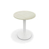 Round Bar Table Metal Frame Pedestal Base Dining Table for Home Bistro Furniture