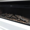 34inch Electric Fireplace Surround Suite Fire Heater with 7 Color LED Mood Light