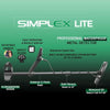 Nokta Simplex Lite Metal Detector with 9.5” Waterproof DD Search Coil (Simple...