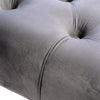 Deep Button Coffee Table Chesterfield Footstool Pouffe Velvet Stool Bench Seats